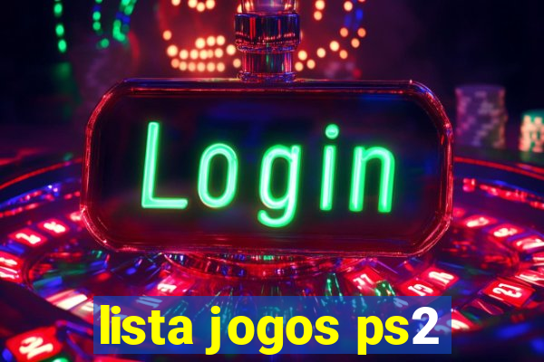 lista jogos ps2